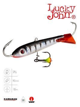 Балансир Lucky John CLASSIC 9 с тр. 85мм/12HRT блистер 81901-12HRT фото