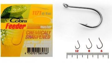 Гачок (CF202) Cobra FEEDER MASTER (сер.171/ 012) *10 C1171NSB-012 фото