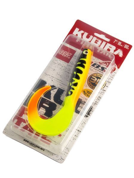 Твістер LJ 3D BBS KUBIRA FIRE TAIL 7,0in (17,50)/PG27 1шт. 140436-PG27 фото
