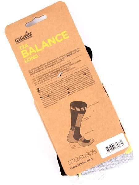 Шкарпетки Norfin BALANCE LONG T2A (35% бавовна,35% кулмакс,25% нейлон,5% еласт.) р.M(39-41) 303741-02M фото