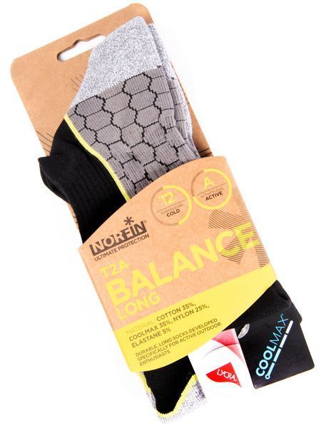 Шкарпетки Norfin BALANCE LONG T2A (35% бавовна,35% кулмакс,25% нейлон,5% еласт.) р.M(39-41) 303741-02M фото