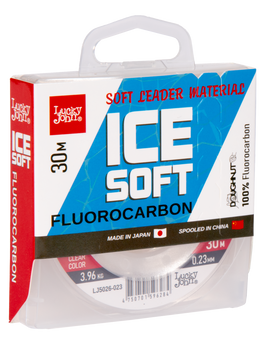 Лісочка моно. Lucky John ICE SOFT FLUOROCARBON 030м/023 LJ5026-023 фото