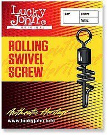 Застібка+вертлюг LJ ROLING SWIVEL SCREW 008 / *10 5052-008 фото