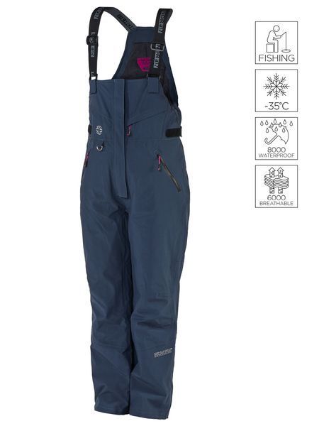 Полукомбинезон зим. Norfin Women NORDIC SPACE BLUE 552000-XS фото