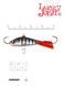 Балансир LJ Baltic 10г / 40мм / 12HRT (без трійника) *10 (61400-12HRT) 61400-12HRT фото 2