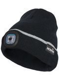 Шапка в'язана Norfin DISCOVERY LED (акрил, знімний ліхтарик) р.L 302779-03L фото