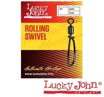 Застібка+вертлю LJ ROLING SWIVEL 006 / *10 5053-006 фото