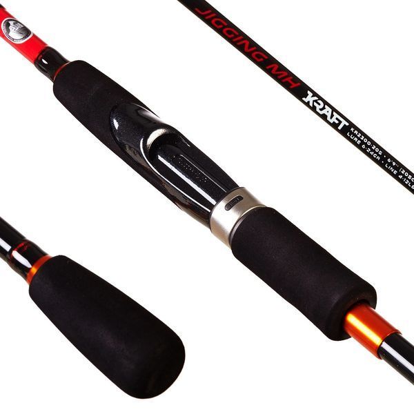 Вудилище спінінгове Salmo Kraft JIGGING MH 7-28/2,36(7'9") KR2300-236 фото