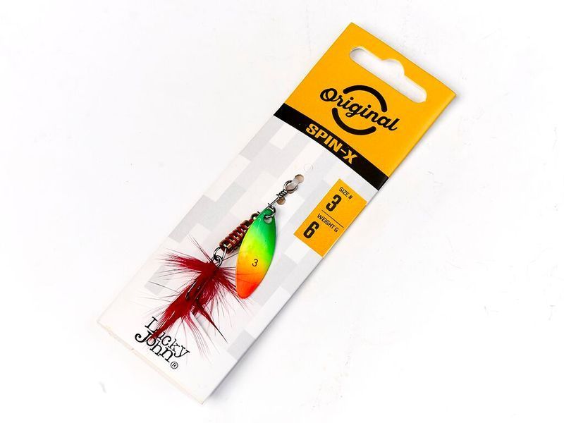 Блесна вращ. Lucky John SPIN X LONG 03 6,0г GX1 LJSL03-GX1 фото