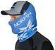 Бафф - захист обличчя/шиї/голови "NORFIN BANDANA" BLUE (PL,блакитний / білий) / AM-6525 AM-6525 фото 3