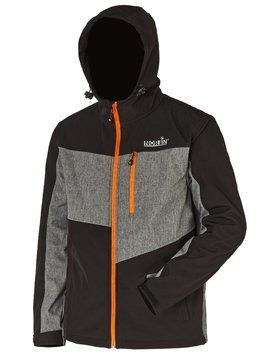 Куртка мембран. вітронепроникна Norfin VECTOR (чоро-сірий, PL-70%, PU-30%) M 418002-M фото