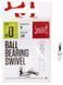 Вертлюги із застіб. та підш. LJ Pro Series BALL BEARING SWIVEL 002 3шт. LJP5102-000 фото 1