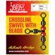 Вертлюжок трибічн. з бусинкою LJ CROSLINE SWIVEL 010 / *7 LJ5027-010 фото 1