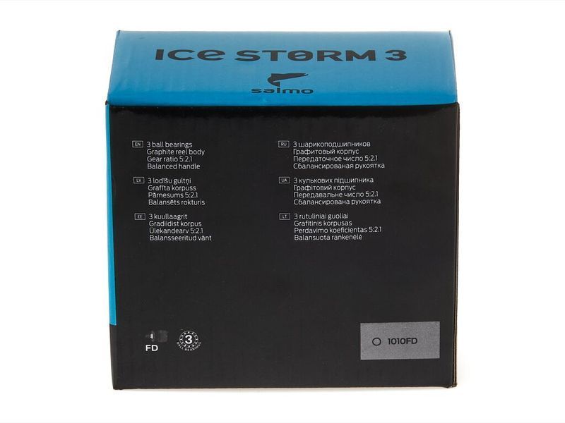 Катушка безынерционная Salmo ICE STORM 3 1000FD 1010FD фото