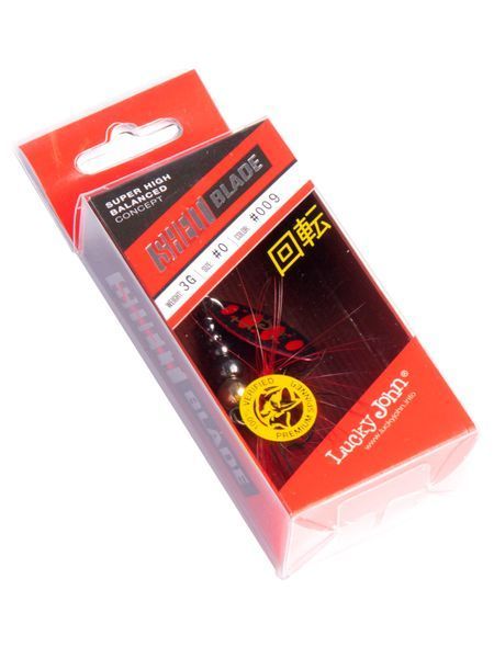 Блешня оберталка Lucky John SHELT BLADE 0 03.0г 009 у блістері LJSB00-009 фото