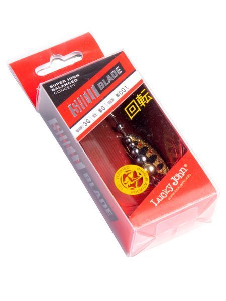 Блешня оберталка Lucky John SHELT BLADE 0 03.0г 009 у блістері LJSB00-009 фото