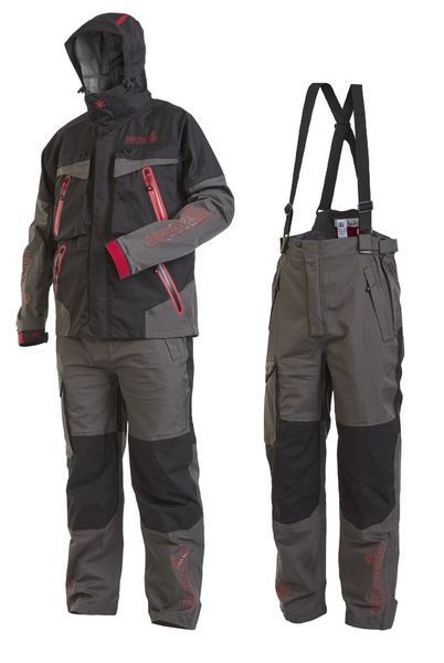 Костюм демісезон. мембран. Norfin PRO DRY GRAY 2 "Norfin" 12000мм / S 514201-S фото