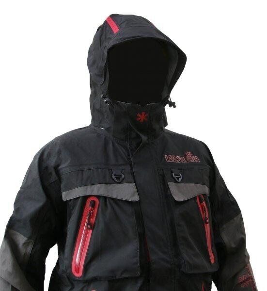 Костюм демісезон. мембран. Norfin PRO DRY GRAY 2 "Norfin" 12000мм / S 514201-S фото