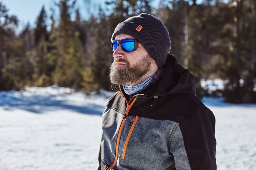 Шапка в'язана Norfin KOBOLD WARM GY (утепл.THINSULATE /5% бавовна, 45% поліест.) р.L 302742-L фото