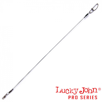 Lucky John Поводок титановый X-TWITCH 5kg, 25cm LJP6305-025 фото