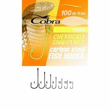 Гачок (CA124) Cobra ROUND (сер.100N / 002) *10 C100N-002 фото