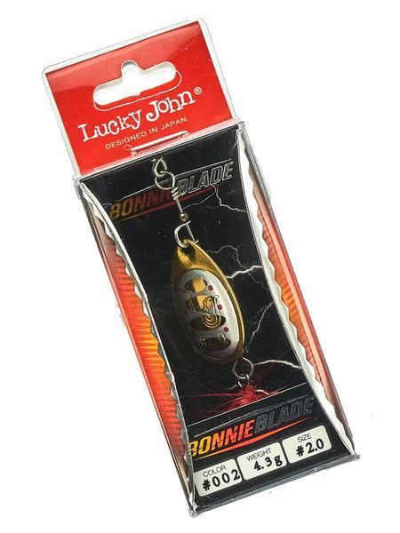 Блесна вращающаяся Lucky John BONNIE BLADE 2 04.3г 001 в блистере LJBB02-012 фото