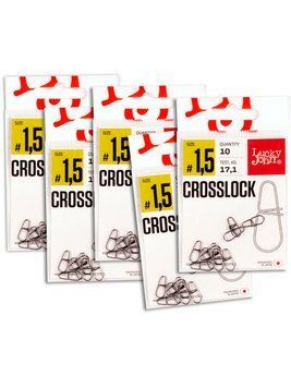 Застежки LJ Pro Series CROSSLOCK 0015 5х10шт. набор LJP5110-0015SET фото