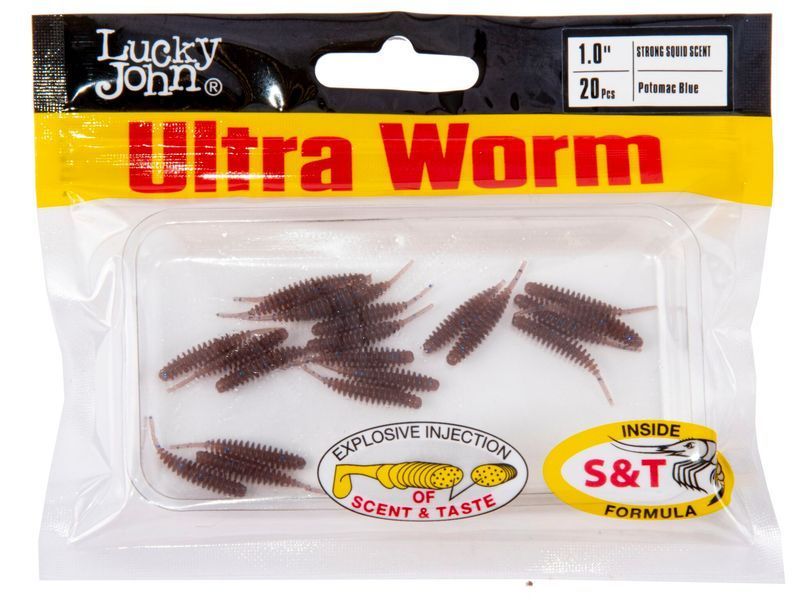 Слаги съедобные искусственные LJ Pro Series ULTRAWORM 1,0in (02.54)/PA03 20шт. 140197-PA03 фото