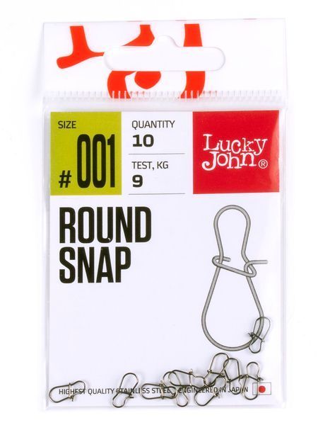 Застежки LJ Pro Series ROUND SNAP 001 10шт. LJP5113-001 фото