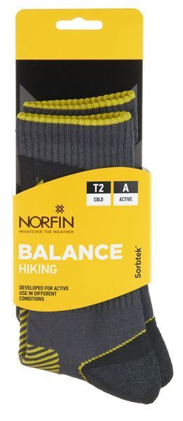 Носки Norfin T2A BALANCE HIKING CREW р.(39-41) M 304723-02M фото