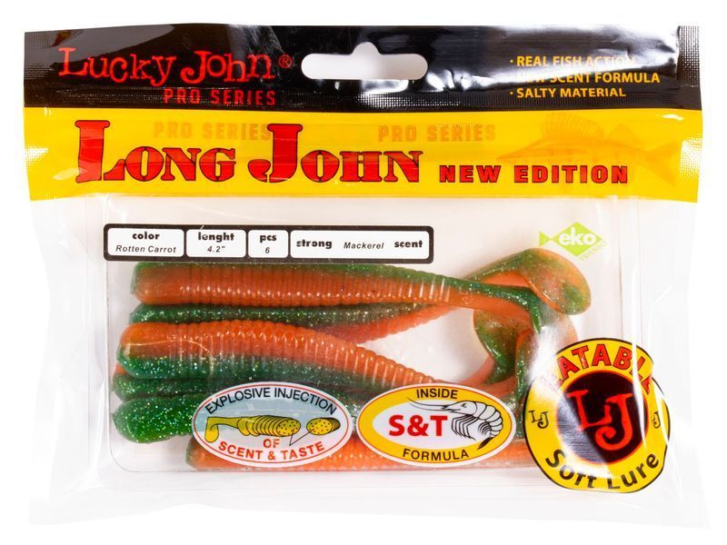 Віброхвіст силікон. LONG JOHN LJ Pro Series 4,2 "/2 *6 140134-T52 фото