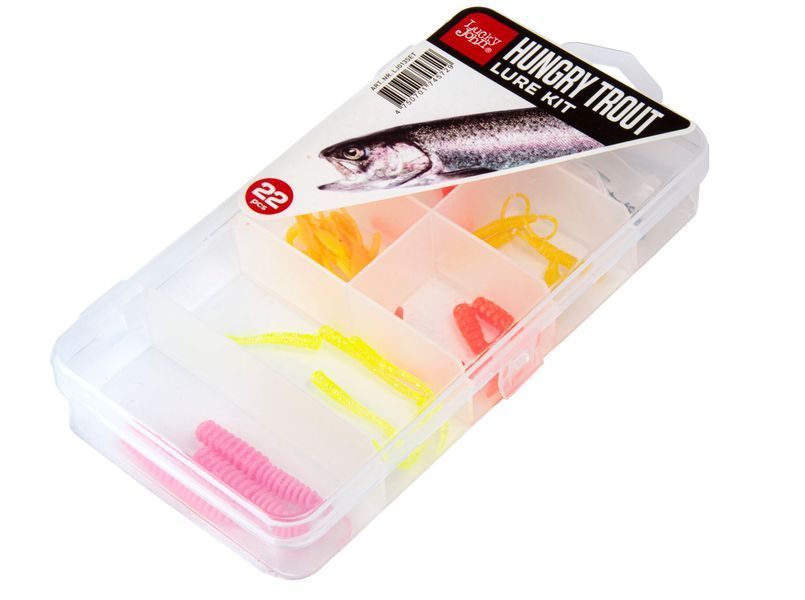 Комплект принад та оснастки Lucky John HUNGRY TROUT SET LJ013SET фото