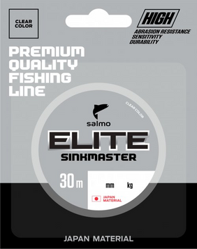 Жилка моно зимова Salmo ELITE SINKMASTER 0,12 / 30м (інд.уп/ *10) 4511-012 фото