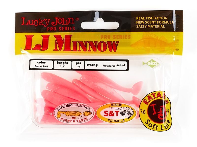 Віброхвіст силікон. MINNOW LJ Pro Series 2,2 "/ *10 140142-F05 фото