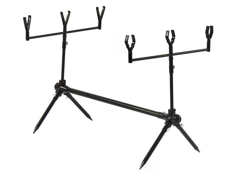 Підставка під 3 вудилища Salmo ROD-POD (сталь, тканевий чохол) 707-401 фото