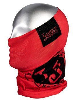 Бафф - захист обличчя/шиї/голови "LUCKY JOHN BANDANA" BR (PL,чорний /13 AM-6513 фото