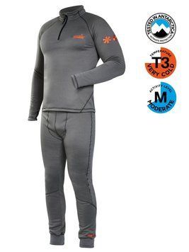 Термобілизна фліс. Norfin WINTER LINE GRAY (сіра1-й,2-й шар) S 3036001-S фото