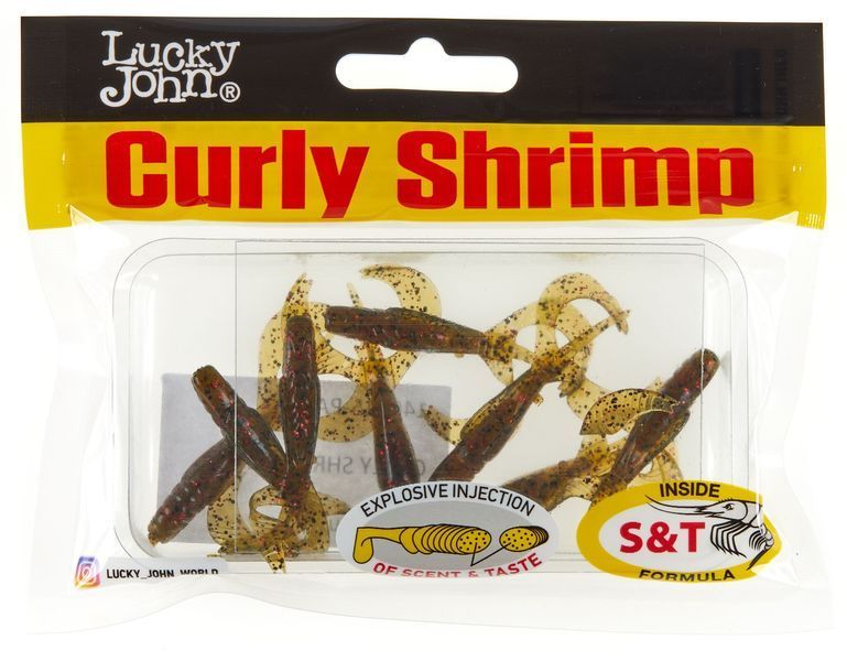 Твістер силікон. CURLY SHRIMP LJ Pro Series 2 "/ PA03 *10 140215-PA03 фото
