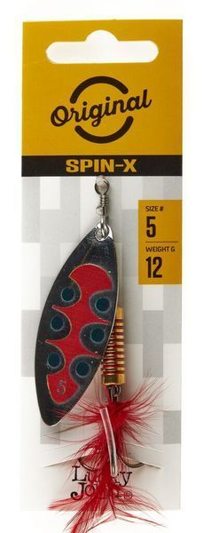 Блешня оберталка LJ SPIN X LONG 05 12.0г / GR LJSL05-GR фото
