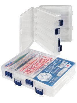 Коробка пластик. двостороння Meiho REVERSIBLE 145 / 20,6 x 17,0 x 4,4см REVERSIBLE-145 фото